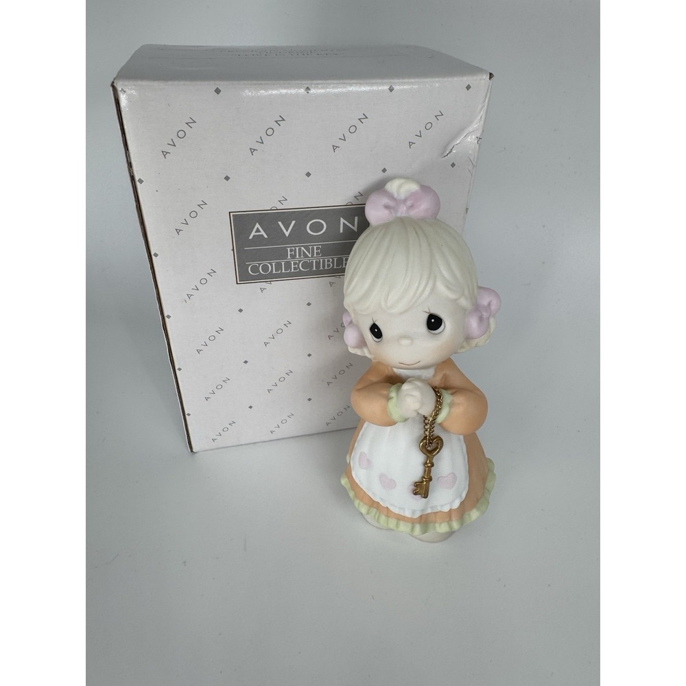 Avon Exclusive Precious Moments 20th Anniversary "Love is the Key" Enesco